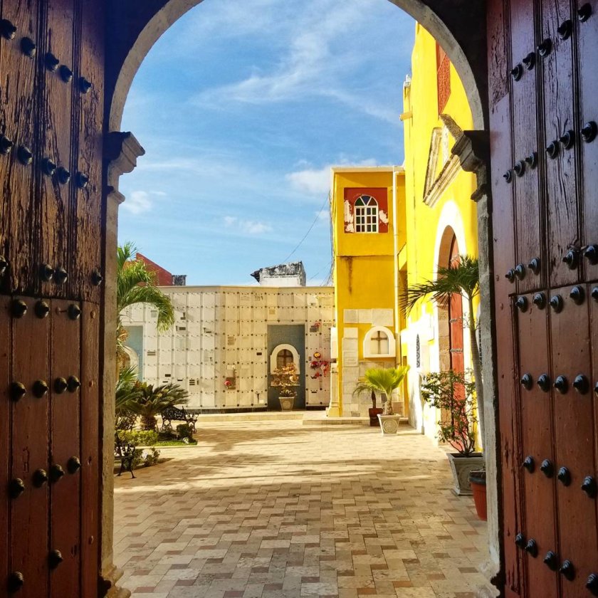 cathedrale campeche mexique