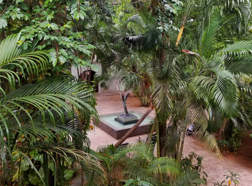 Macay Museum patio