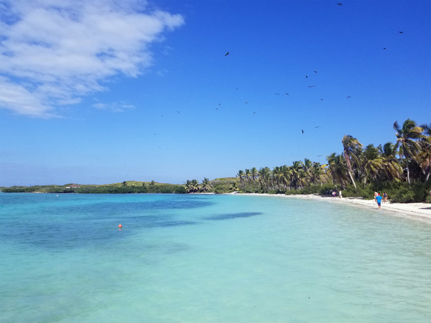 plage ile contoy