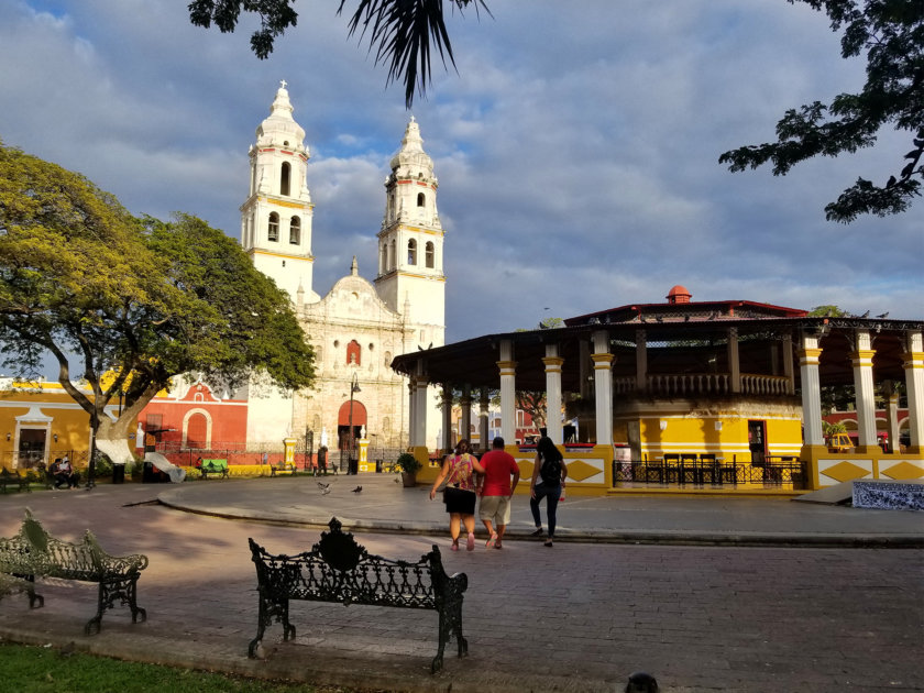 plaza independencia campeche