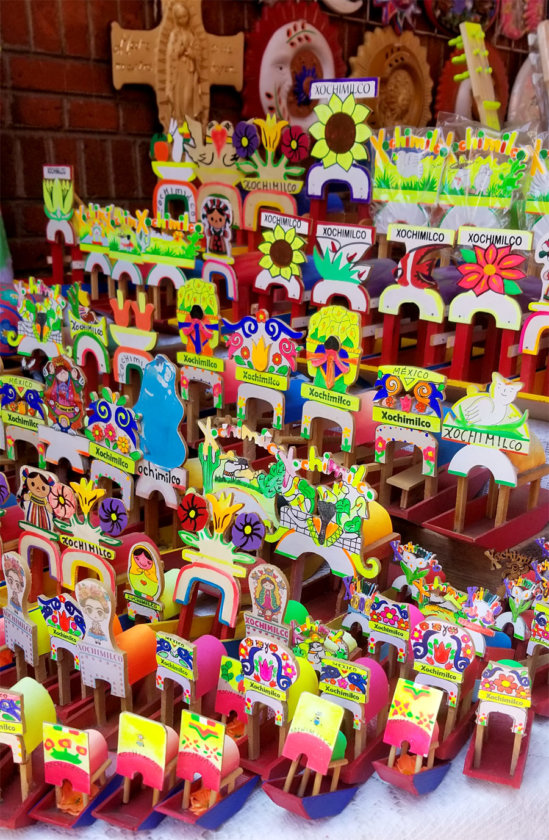 souvenirs en xochimilco