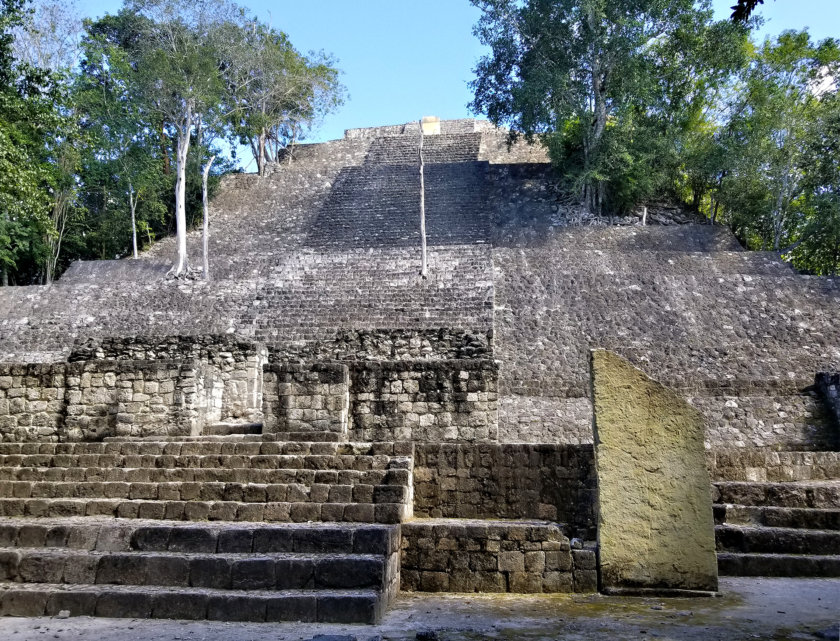 estructura 1 calakmul