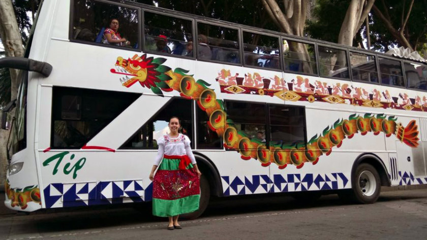 autobús turístico de Puebla