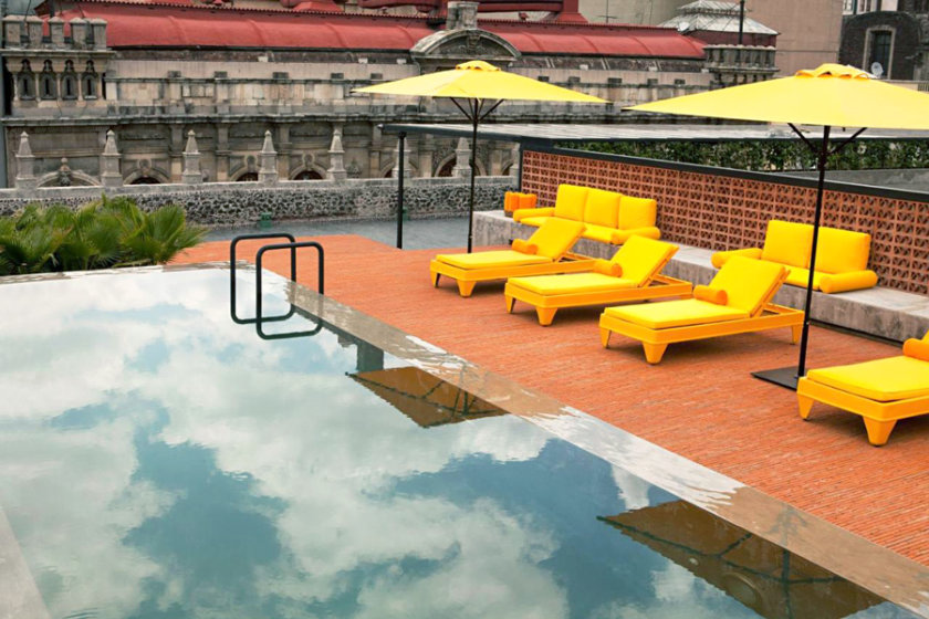 hotel con piscina centro méxico