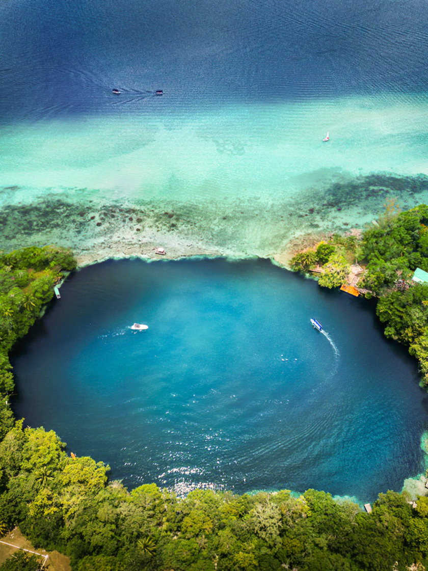 bacalar cenote negro