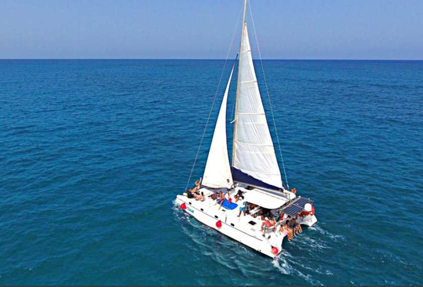 catamaran tour puerto morelos