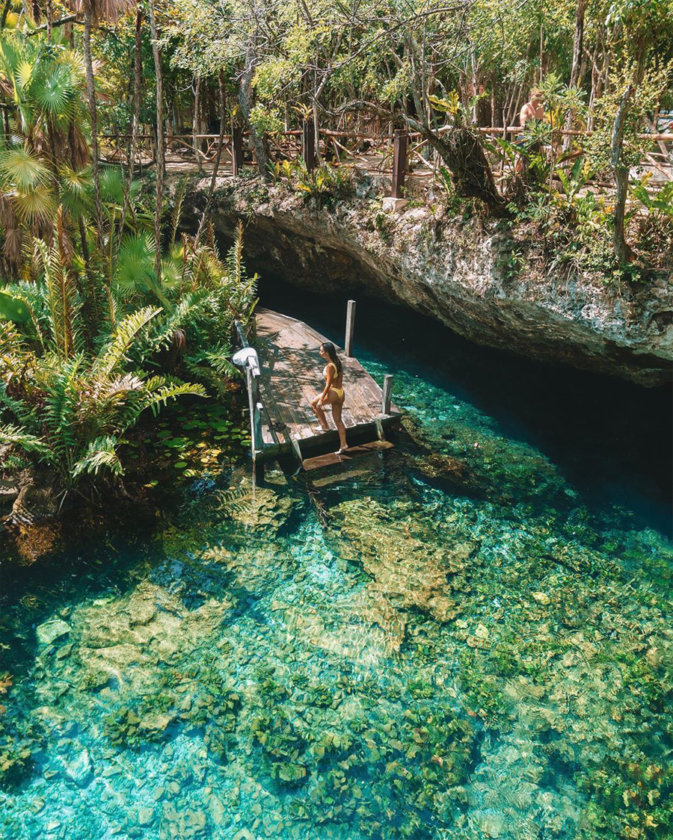 jardin del eden cenote playa del carmen