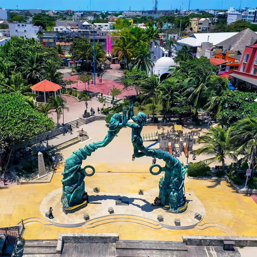 parque-fundadores-playa-del-carmen