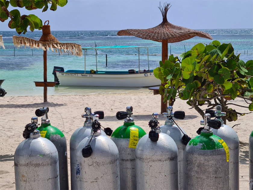 buceo mahahual