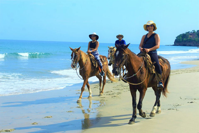 Horse back riding in Sayulita