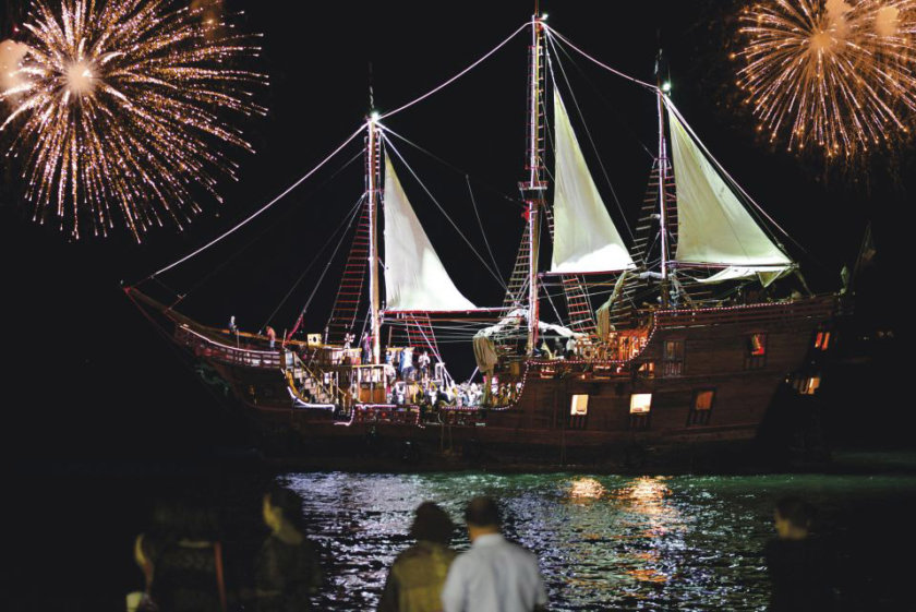 barco pirata Puerto Vallarta