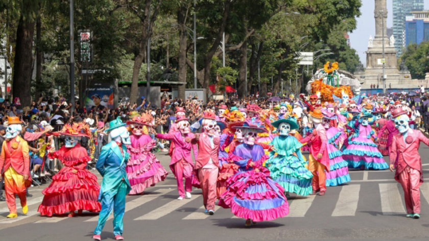 desfile dia de muertos mexico