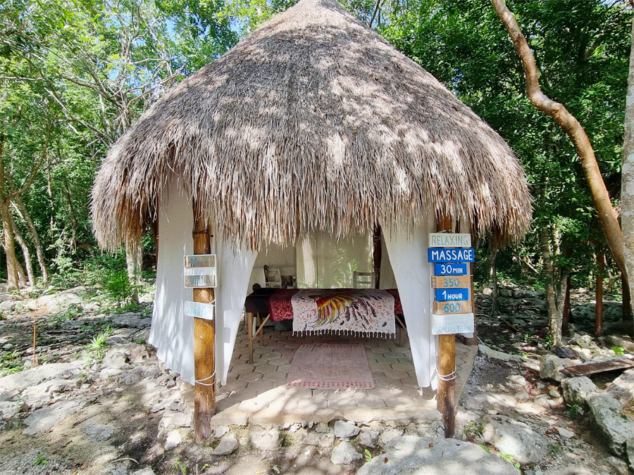 massage cenote jardin el eden