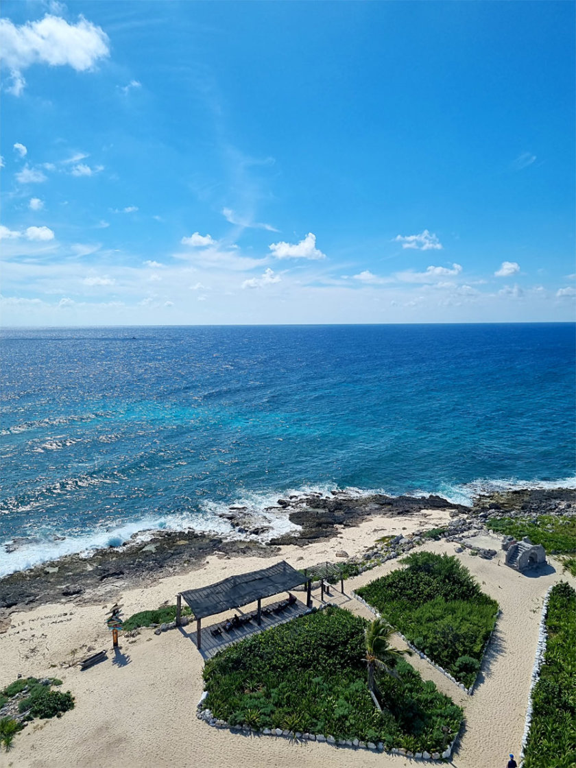 vue phare de punta sur cozumel