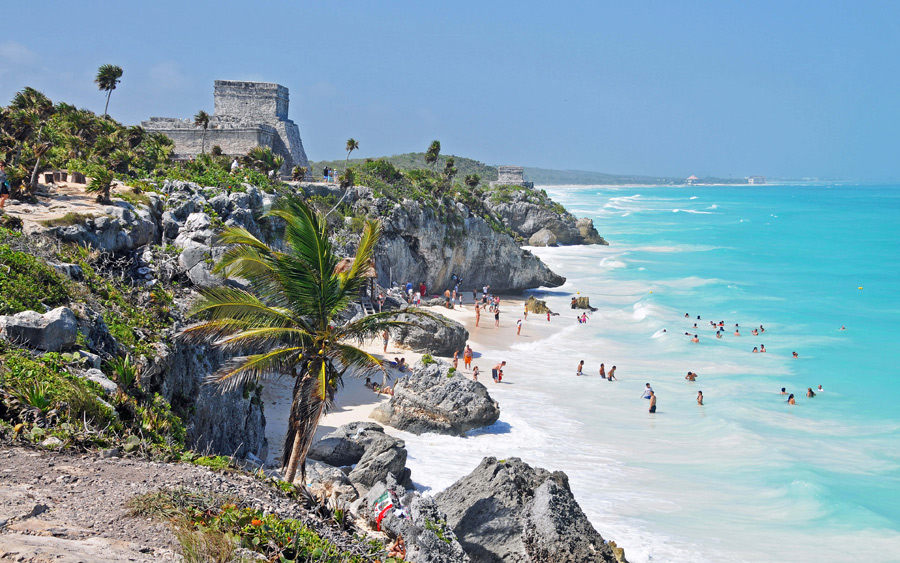 playa ruinas tulum