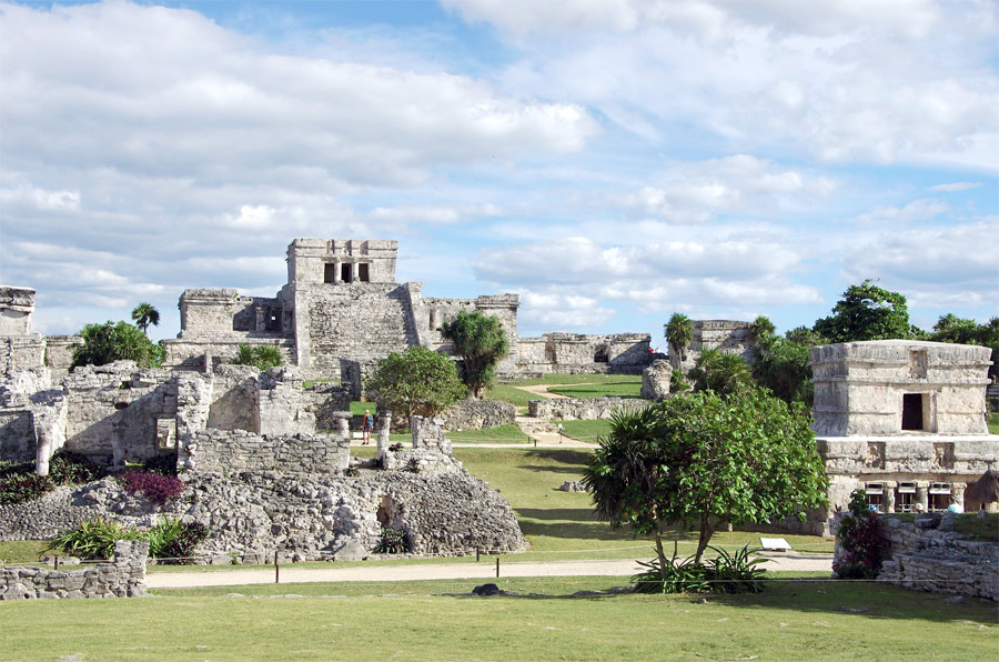 tulum ruins the castle