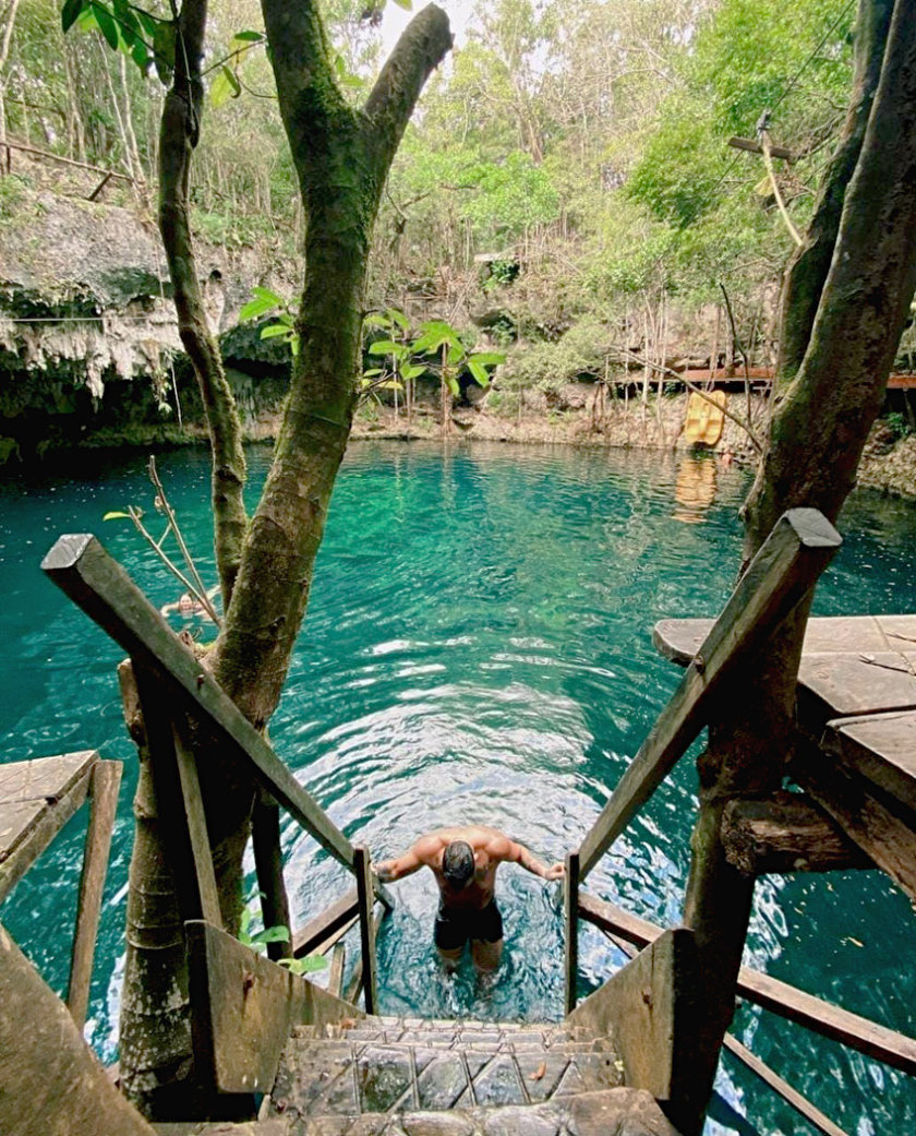 cenote blanca flor