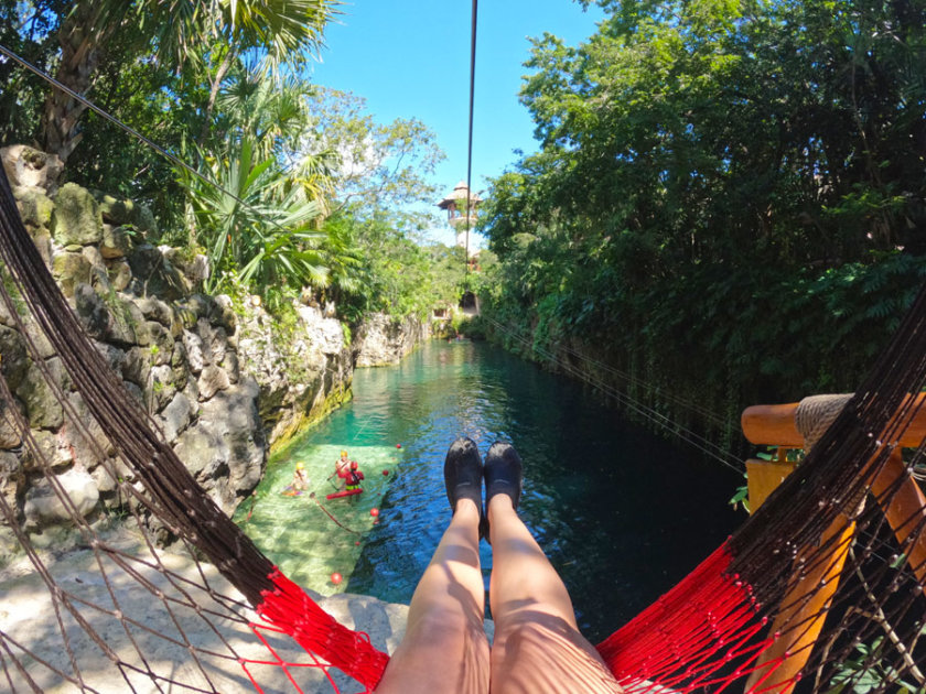 hammock zip line xplor