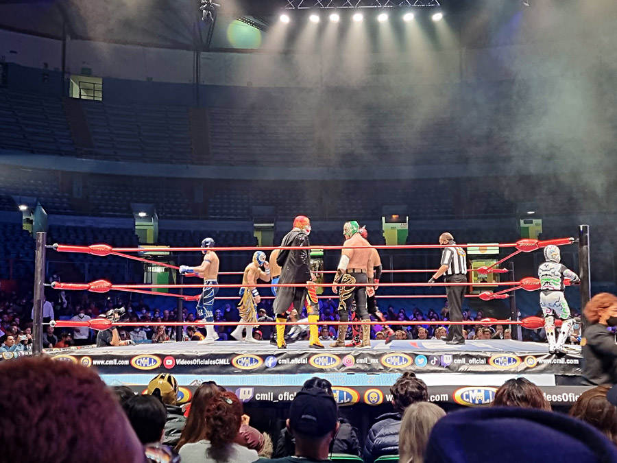 lucha libre ville de mexico