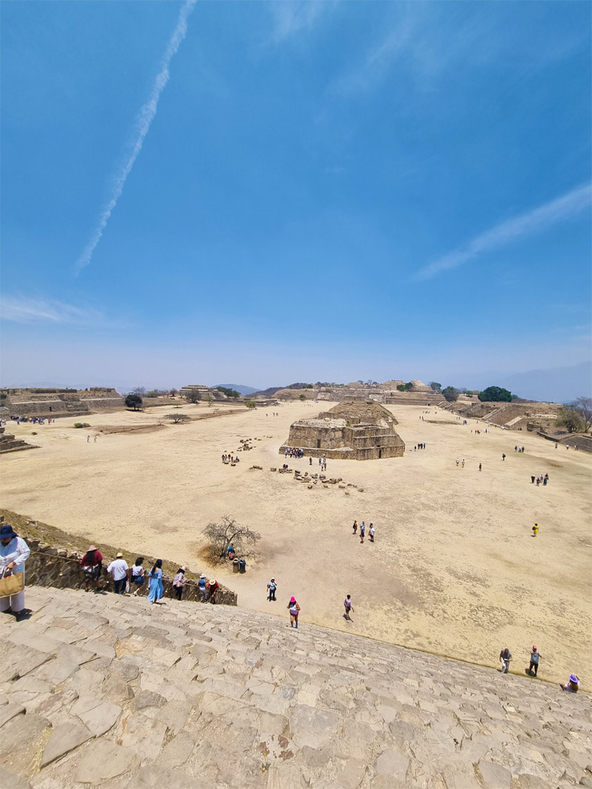 view monte alban