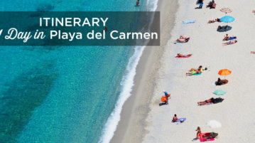 1 day in Playa del Carmen