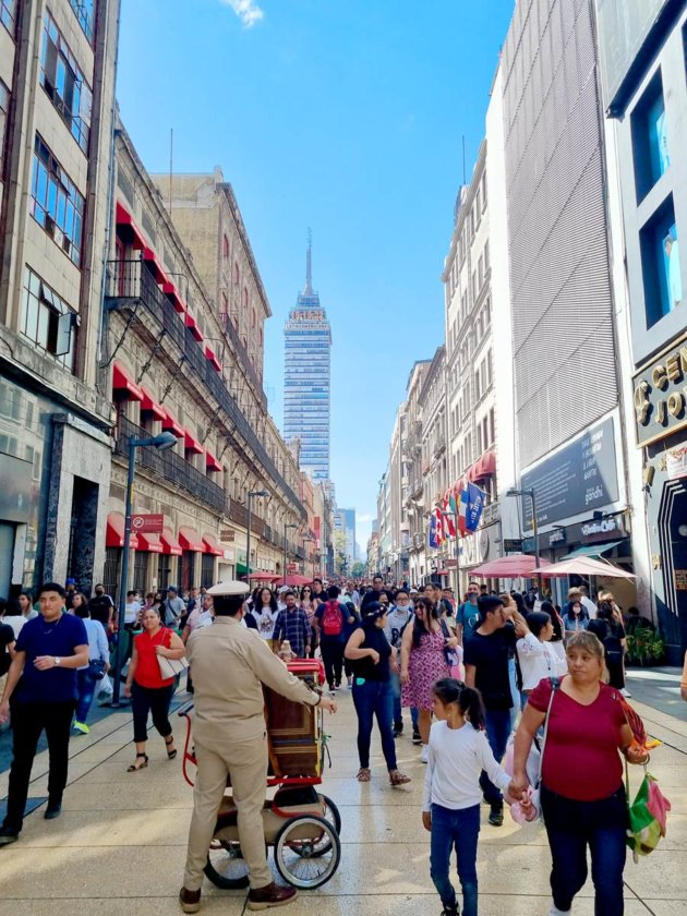 rue francisco madero ville de mexico