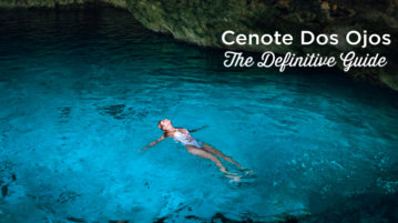 cenote dos ojos tulum