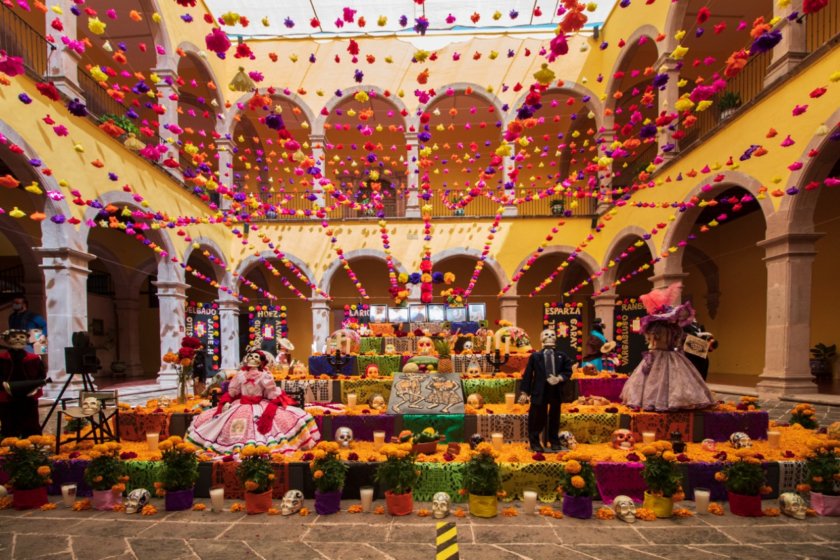 day of the dead altar aguascalientes