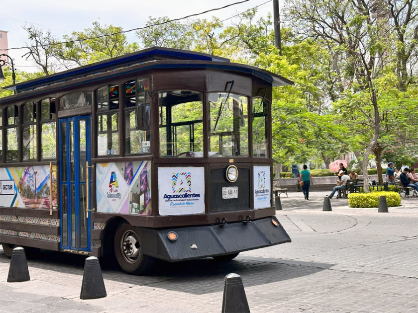 tourist trolley aguascalientes