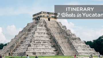 Yucatan itinerary 2 weeks