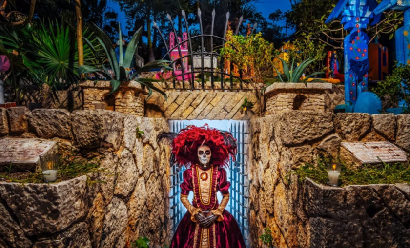 xcaret dia de muertos