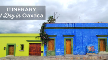 1 day in oaxaca