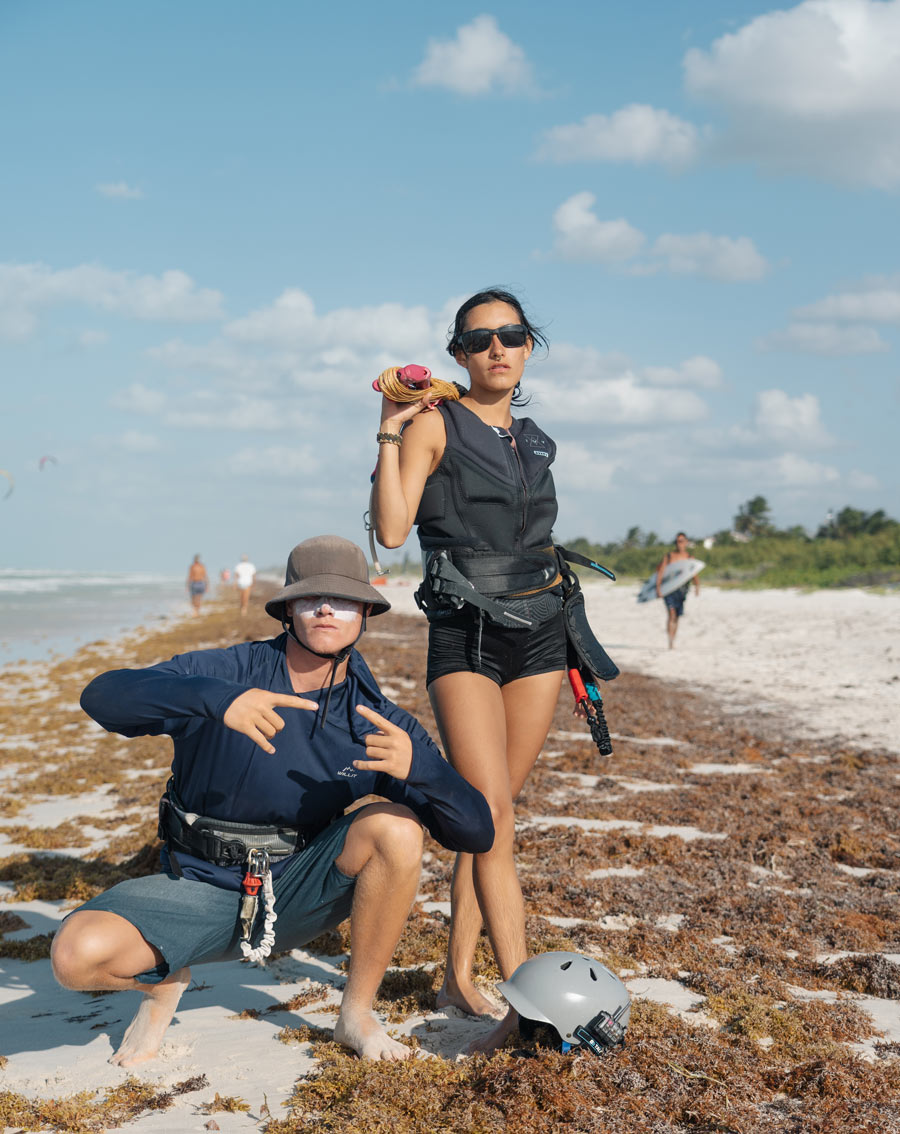 Kitesurfing beaches in Yucatán