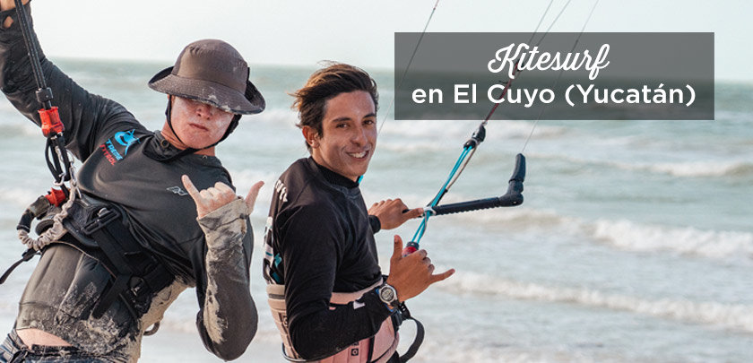 kitesurf en el cuyo yucatan