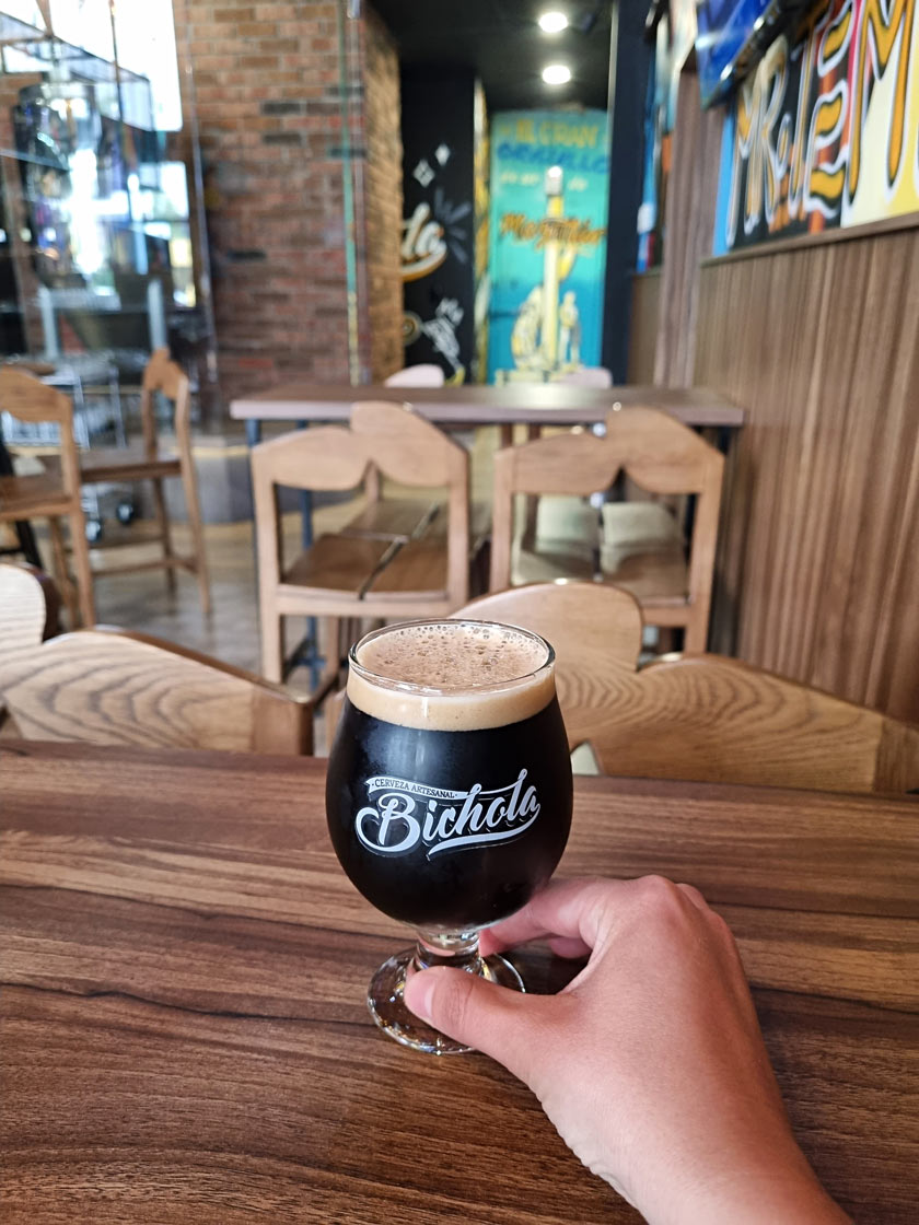 mazatlan cerveza artesanal bichola stout