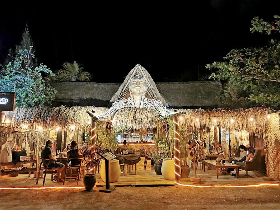 tulum restaurant santo mercado