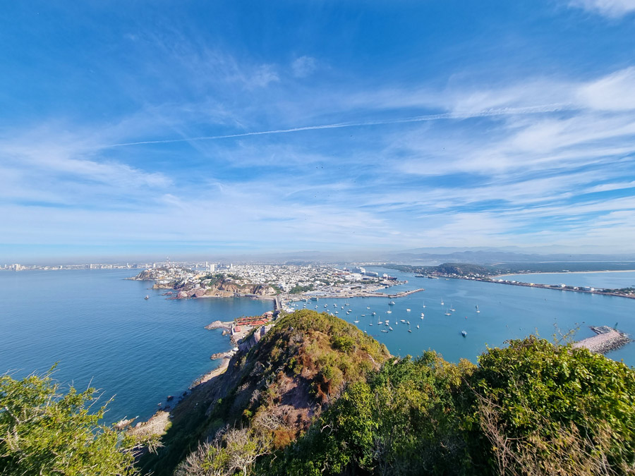 vue panoramique faro mazatlan