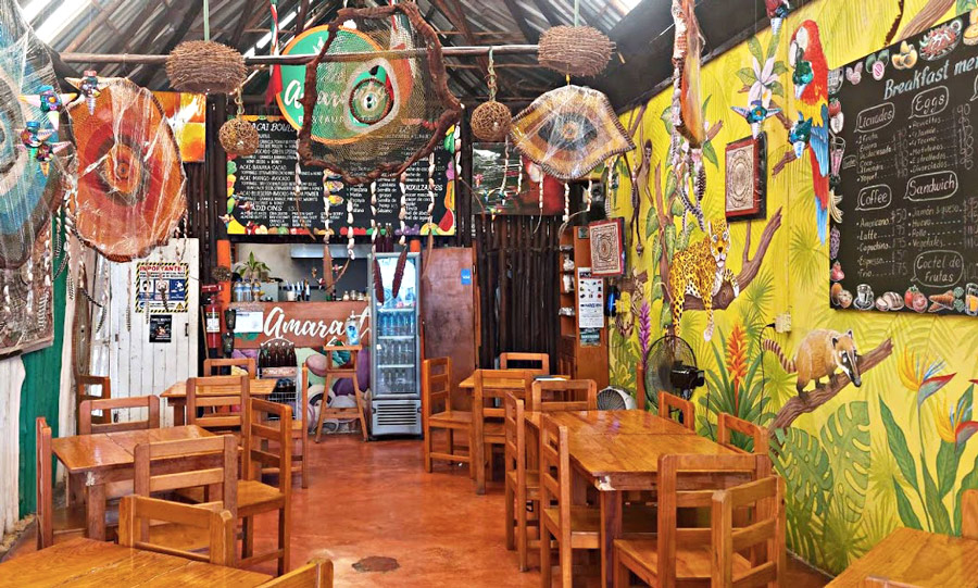 Amaranto vegetarian restaurant tulum