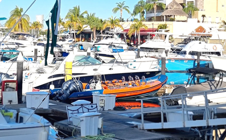 Embarcación semirrígida Mazatlán