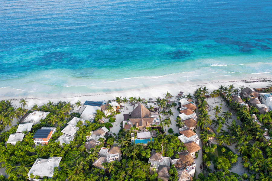 la zebra hotel en bord de mer tulum