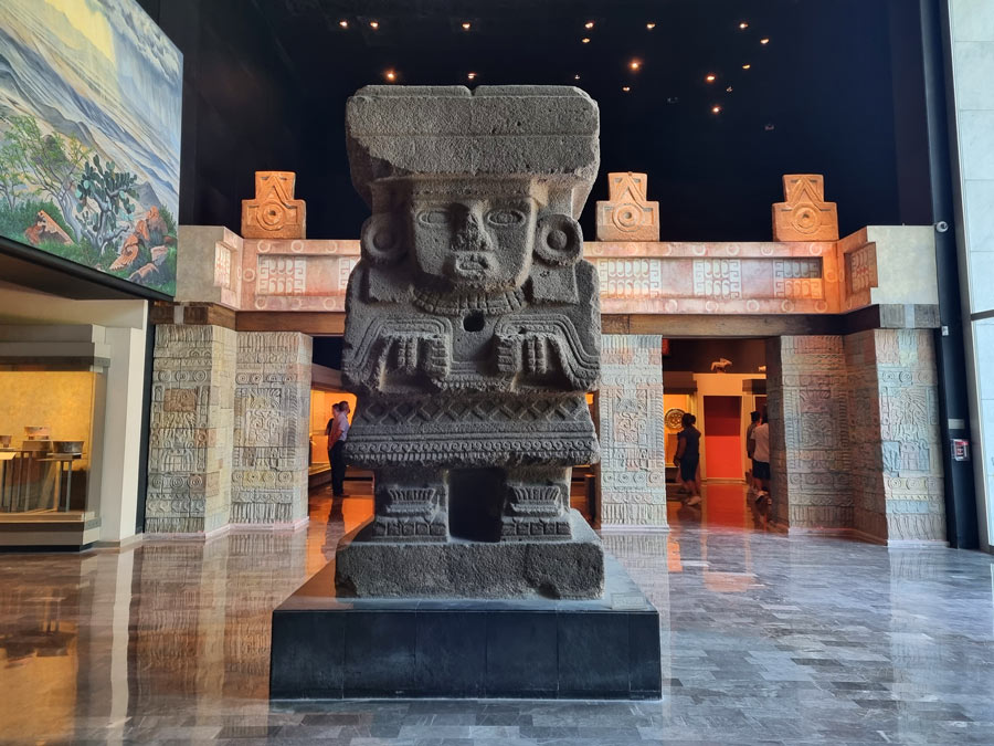 Chalchiuhtlicue anthropology museum mexico city