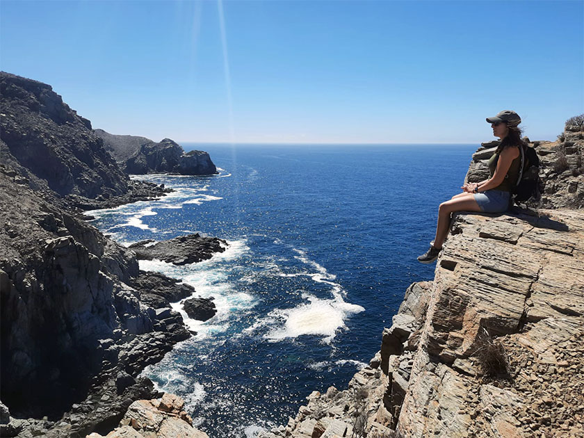 caminata todos santos baja california sur