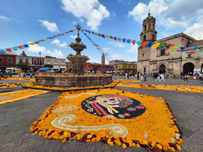 celebration dia de muertos Morelia