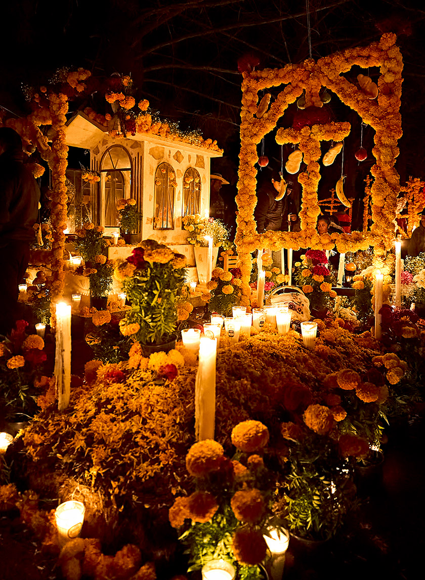 celebration fete des morts michoacan
