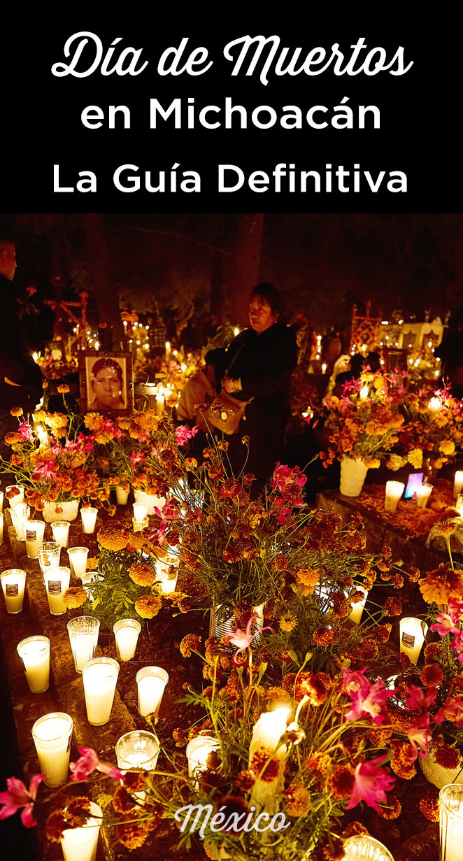 dia de muertos en michoacan mexico