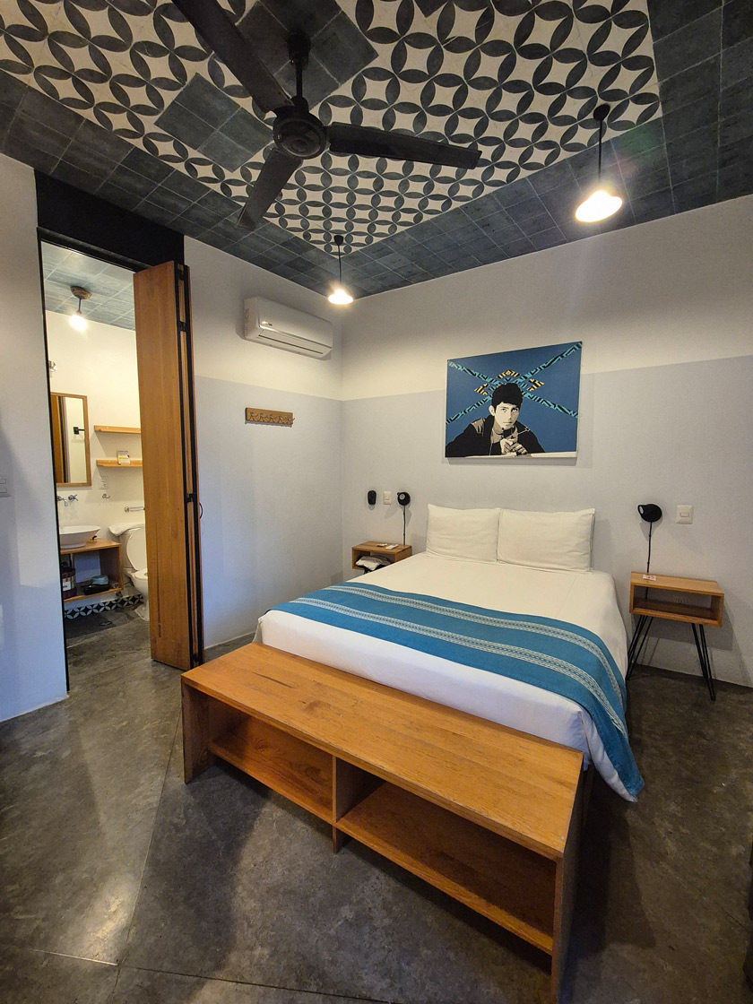 hotel con Corazon Oaxaca centre historique chambre