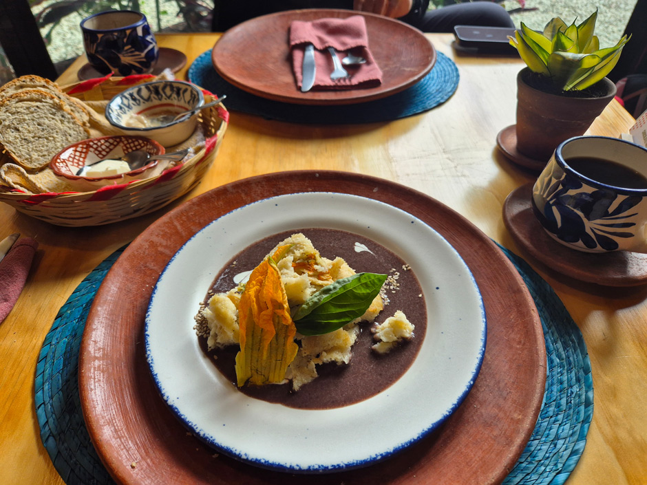 hotel con corazon oaxaca petit dejeuner