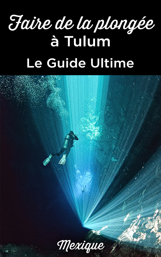 plongée dans les cenotes Tulum