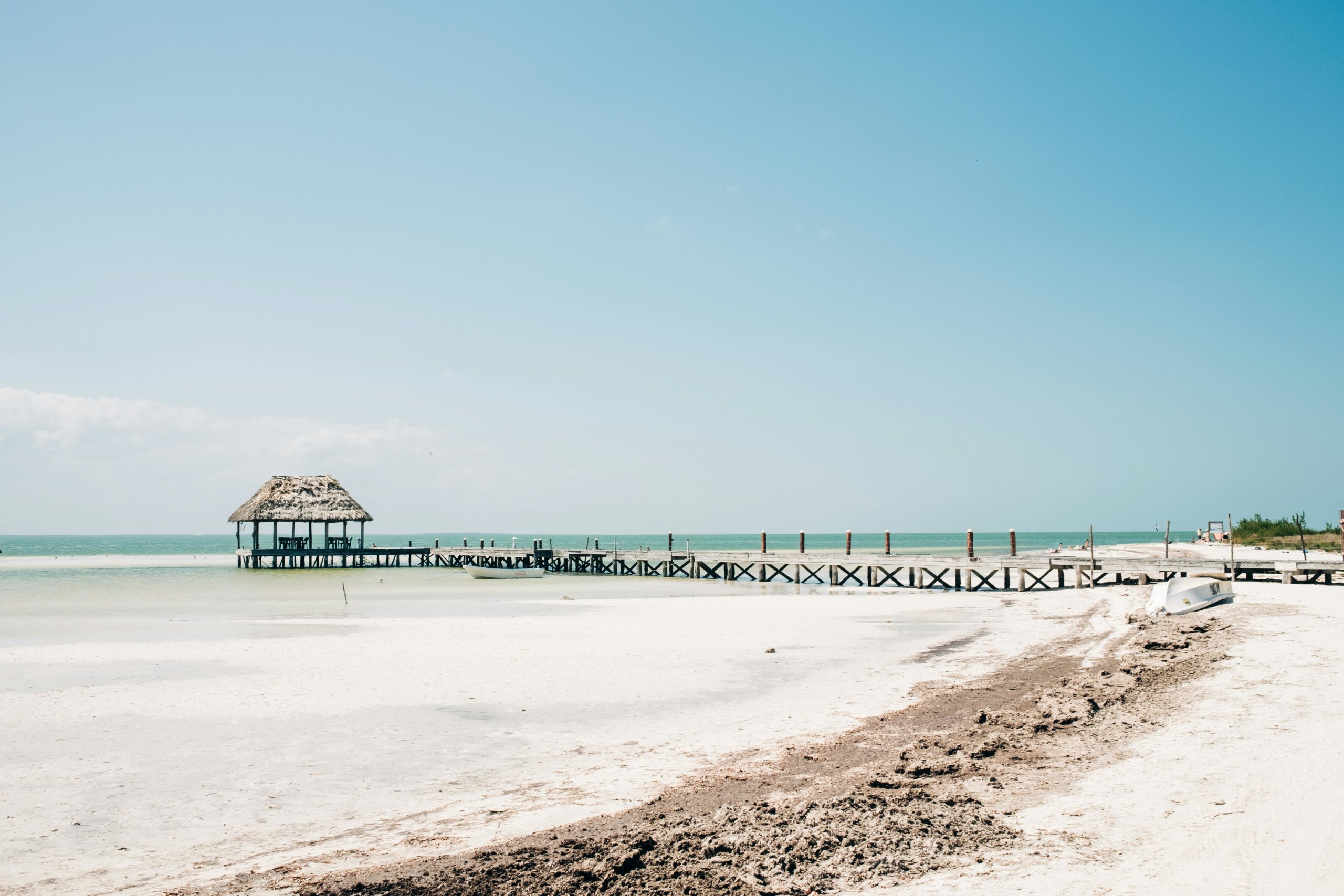 Ile d'Holbox sans sargasse