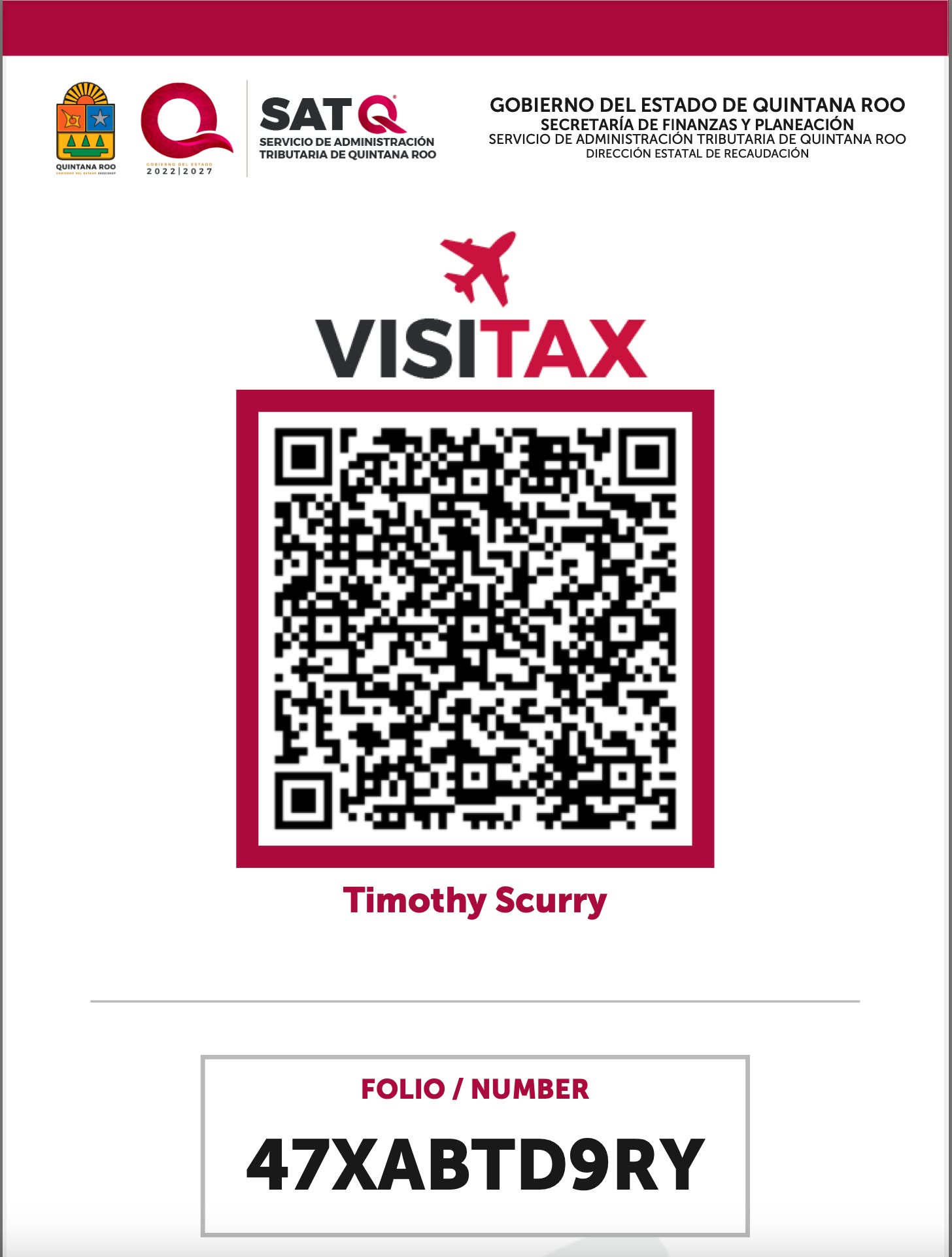 visitax cancun
